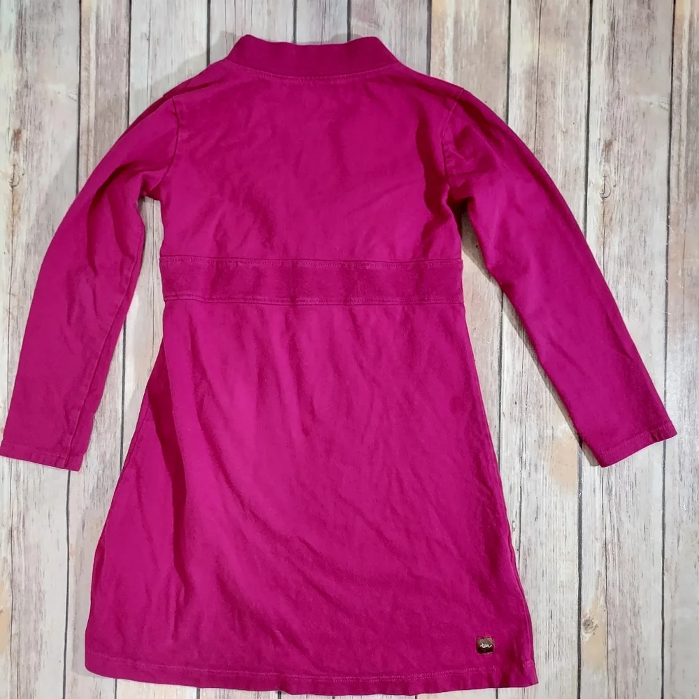 Tea Collection pink Akira wrap dress 5
